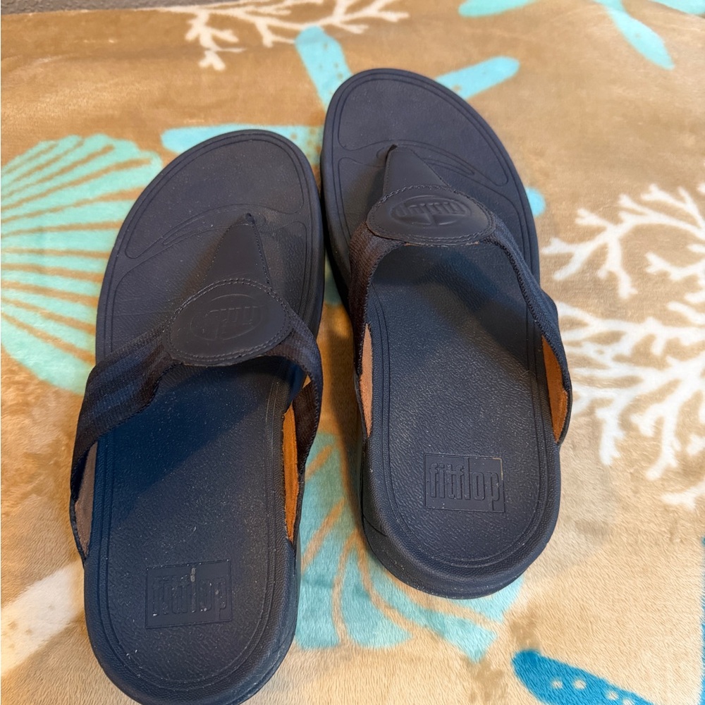 Navy Blue FitFlop~Size 8 women’s~EUC - Picture 3 of 7